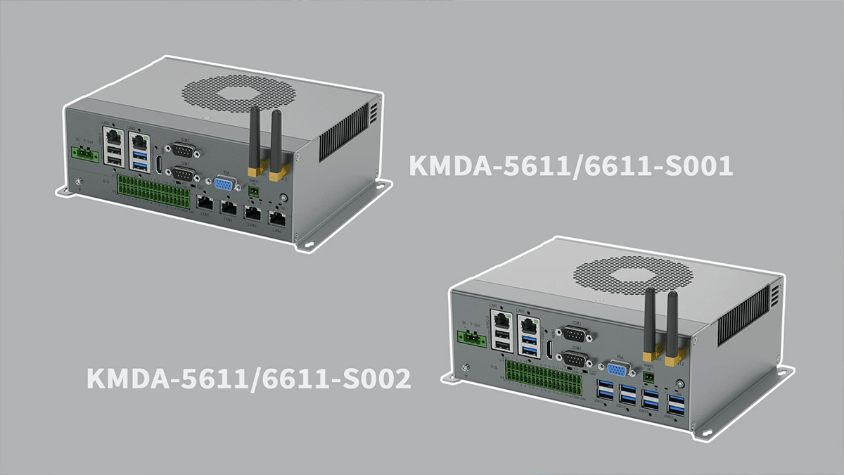 KMDA-5611/6611 er kraftfulde boks-PC'er